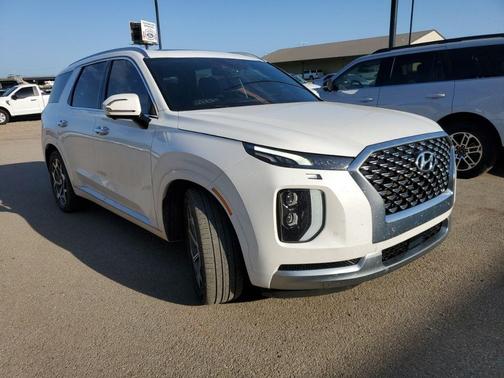 Hyper White 2021 Hyundai PALISADE Calligraphy