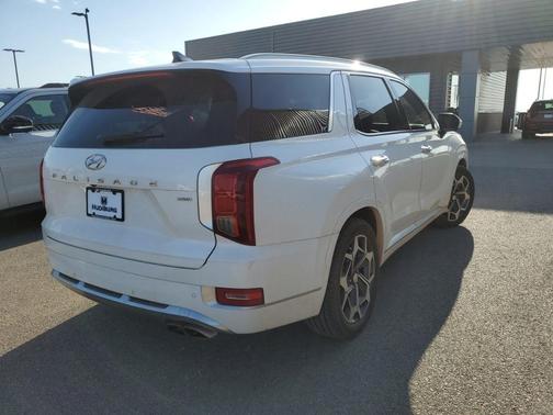Hyper White 2021 Hyundai PALISADE Calligraphy