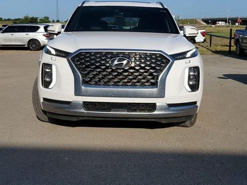 Hyper White 2021 Hyundai PALISADE Calligraphy