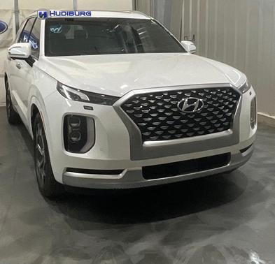 Hyper White 2021 Hyundai PALISADE Calligraphy