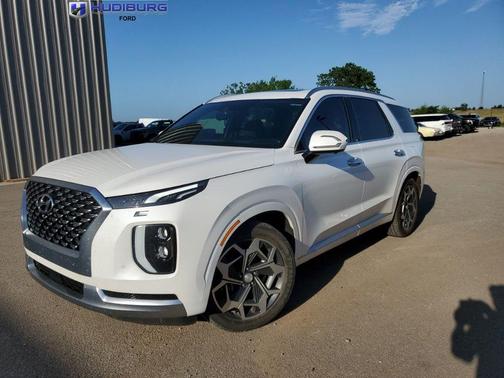 Hyper White 2021 Hyundai PALISADE Calligraphy