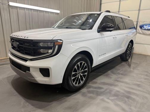 Oxford White 2025 Ford Expedition Max Platinum