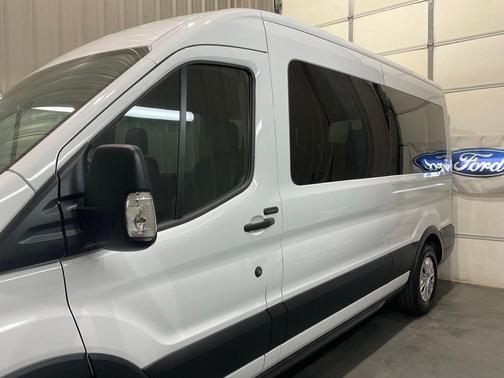 Oxford White 2025 Ford Transit-350 XLT