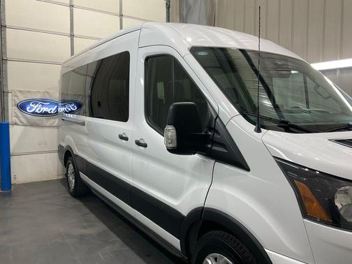 Oxford White 2025 Ford Transit-350 XLT