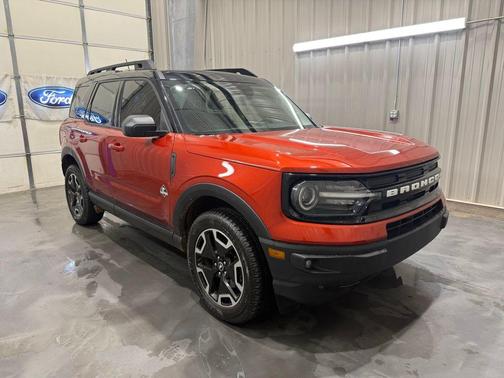 Chili Pepper Red 2022 Ford Bronco Sport Outer Banks