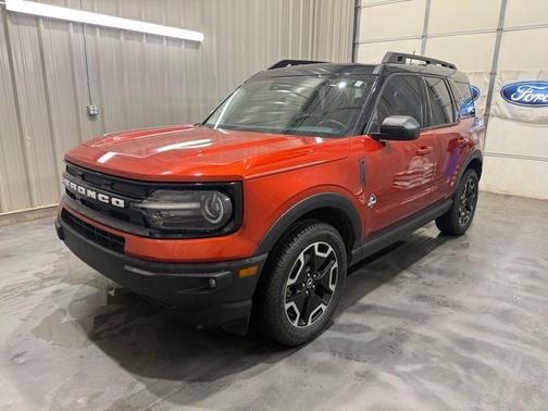 Chili Pepper Red 2022 Ford Bronco Sport Outer Banks