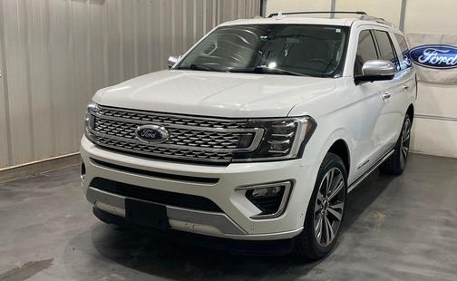 White Metallic 2021 Ford Expedition Platinum