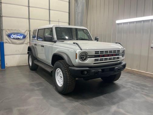 Avalanche Gray 2026 Ford Bronco Heritage Edition