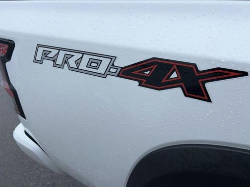 Glacier White 2025 Nissan Frontier PRO-4X