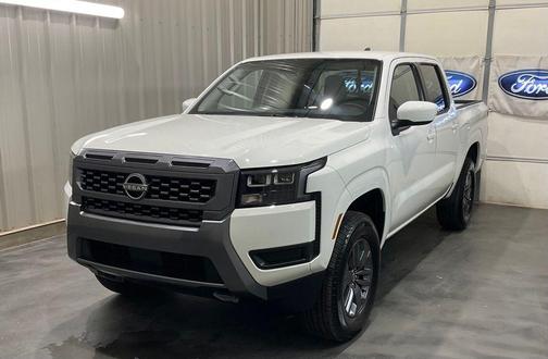 Glacier White 2026 Nissan Frontier SV