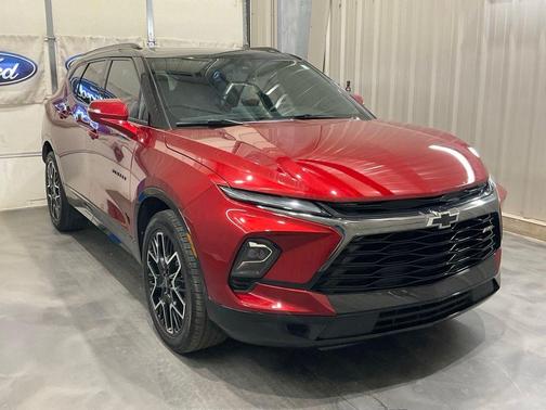 Radiant Red 2024 Chevrolet Blazer RS