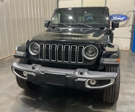 Black Clearcoat 2025 Jeep Wrangler 4xe Sahara