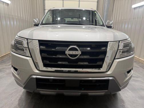 Brilliant Silver Metallic 2024 Nissan Armada Platinum