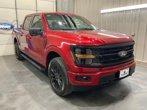 Red Metallic 2025 Ford F-150 XLT