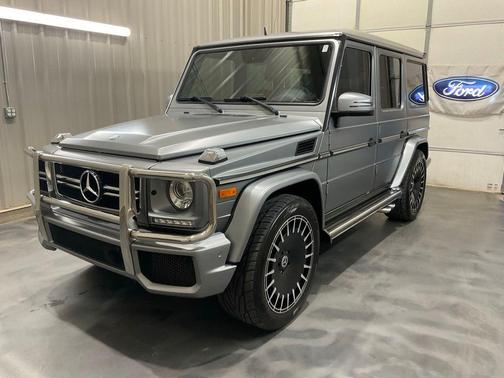 Palladium Silver Metallic 2015 Mercedes-Benz G-Class G 63 AMG