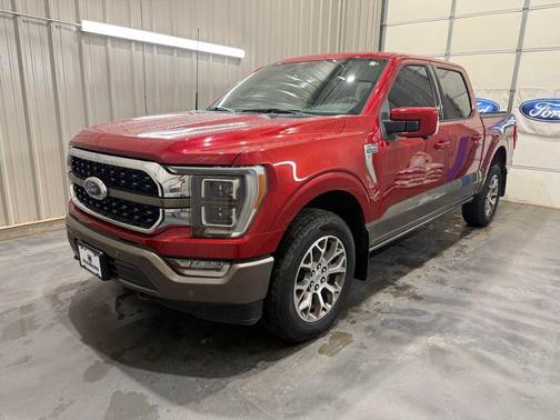 Rapid Red Metallic Tinted Clearcoat 2022 Ford F-150 King Ranch