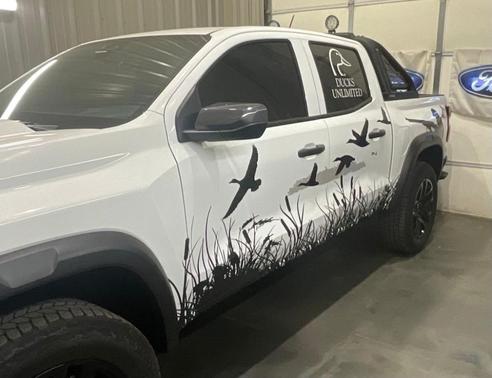 Summit White 2025 Chevrolet Colorado Trail Boss