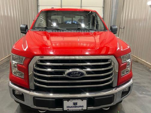 Red 2017 Ford F-150 XLT