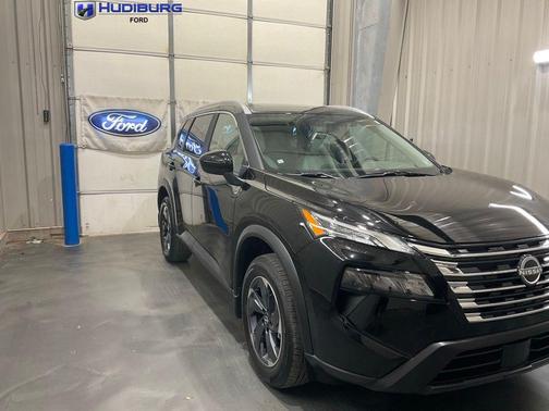 Black 2025 Nissan Rogue SV