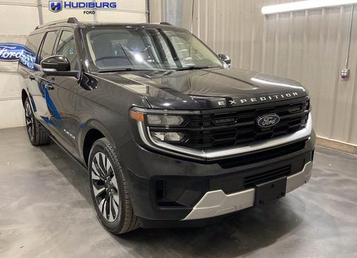 Black Metallic 2025 Ford Expedition Max Platinum