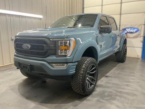 Blue 2023 Ford F-150 XLT