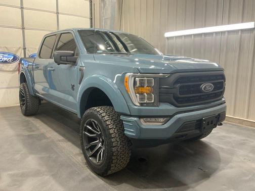 Blue 2023 Ford F-150 XLT