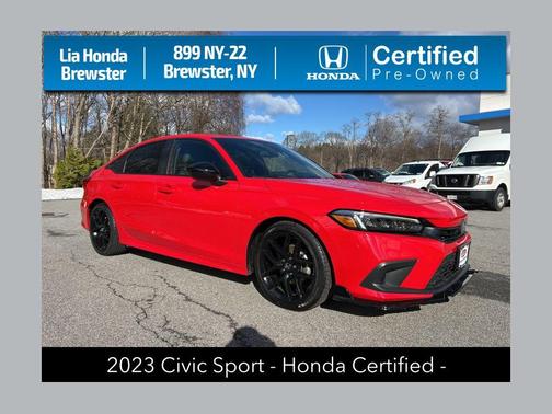 Rallye Red 2023 Honda Civic Sport