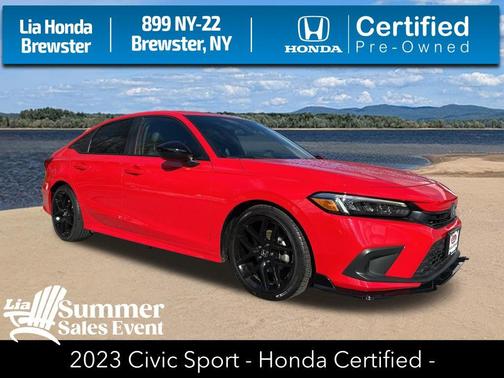 Rallye Red 2023 Honda Civic Sport