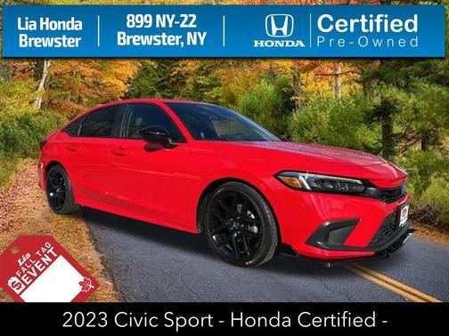 Rallye Red 2023 Honda Civic Sport