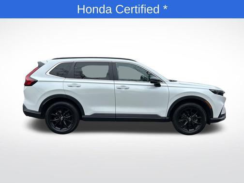 Platinum White Pearl 2024 Honda CR-V Hybrid Sport AWD