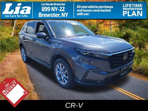 Gray 2026 Honda CR-V EX AWD
