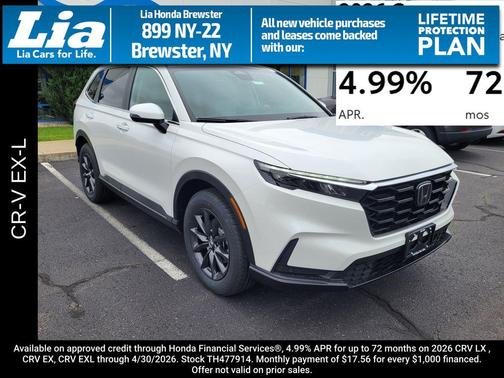 2026 Honda CR-V EX-L AWD