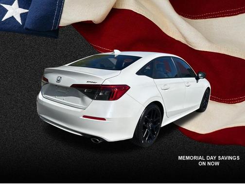 Platinum White Pearl 2023 Honda Civic Sport