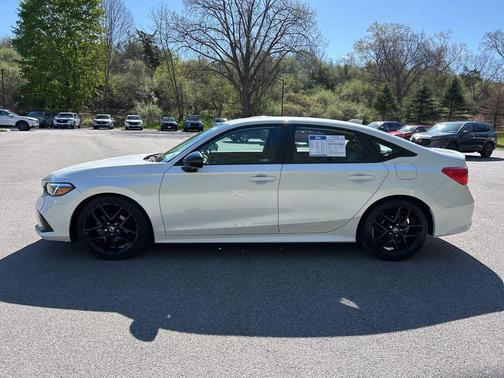 Platinum White Pearl 2023 Honda Civic Sport