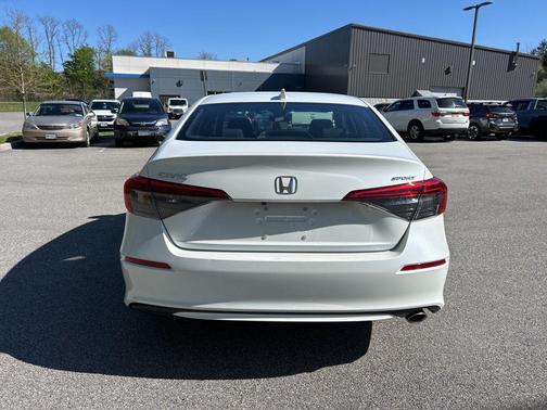 Platinum White Pearl 2023 Honda Civic Sport