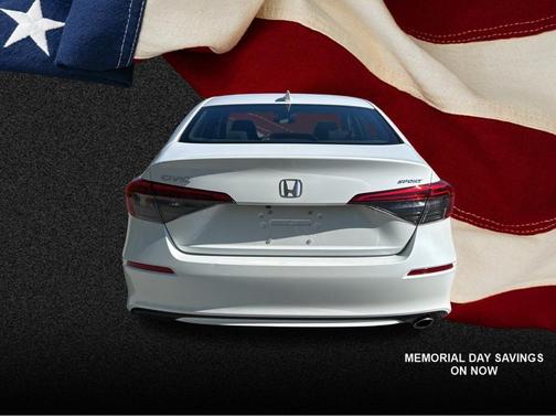 Platinum White Pearl 2023 Honda Civic Sport