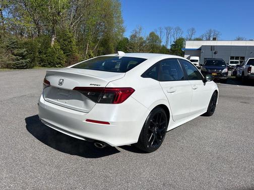 Platinum White Pearl 2023 Honda Civic Sport