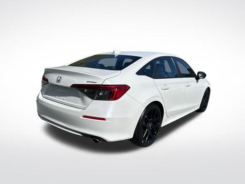 Platinum White Pearl 2023 Honda Civic Sport