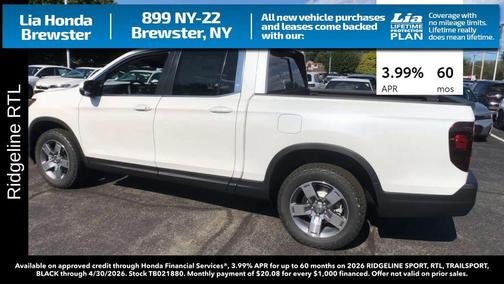 2026 Honda Ridgeline RTL