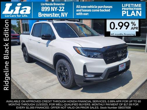 2025 Honda Ridgeline Black