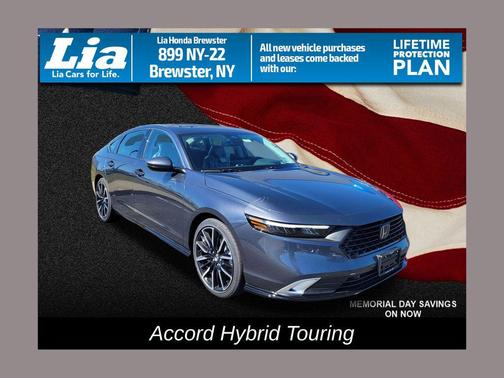 Meteorite Gray Metallic 2026 Honda Accord Hybrid Touring