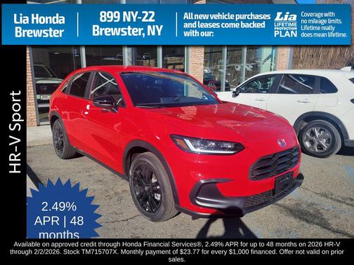 2026 Honda HR-V 2WD Sport