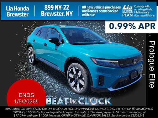 2026 Honda Prologue Elite