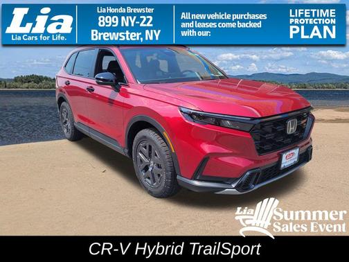 Radiant Red Metallic 2026 Honda CR-V Hybrid TrailSport AWD