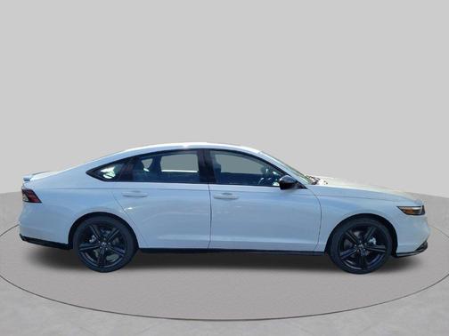 Platinum White Pearl 2026 Honda Accord Hybrid Sport-L