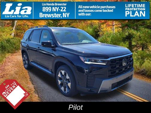 Crystal Black Pearl 2026 Honda Pilot Touring 8-Passenger
