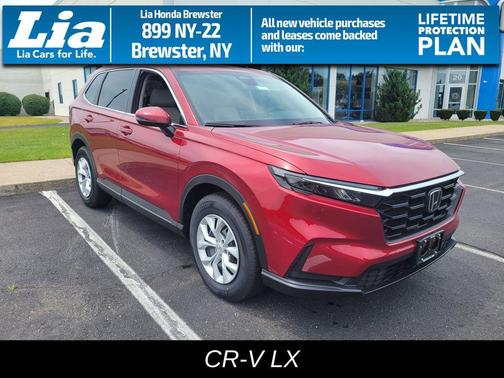 Radiant Red Metallic 2026 Honda CR-V LX AWD