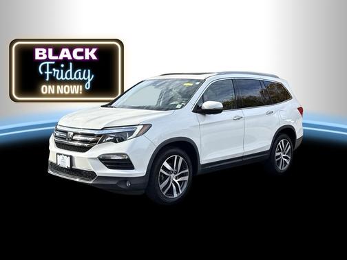 White Diamond Pearl 2017 Honda Pilot Elite