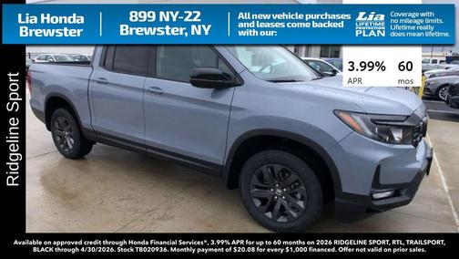 2026 Honda Ridgeline Sport