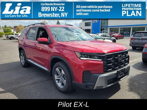 Radiant Red Metallic II 2026 Honda Pilot EX-L